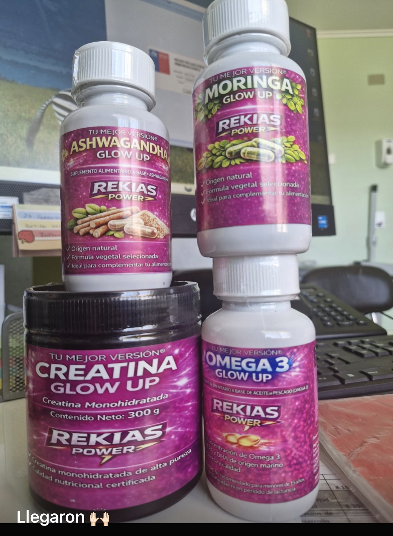 Testimonio: llegaron los suplementos Rekias Power